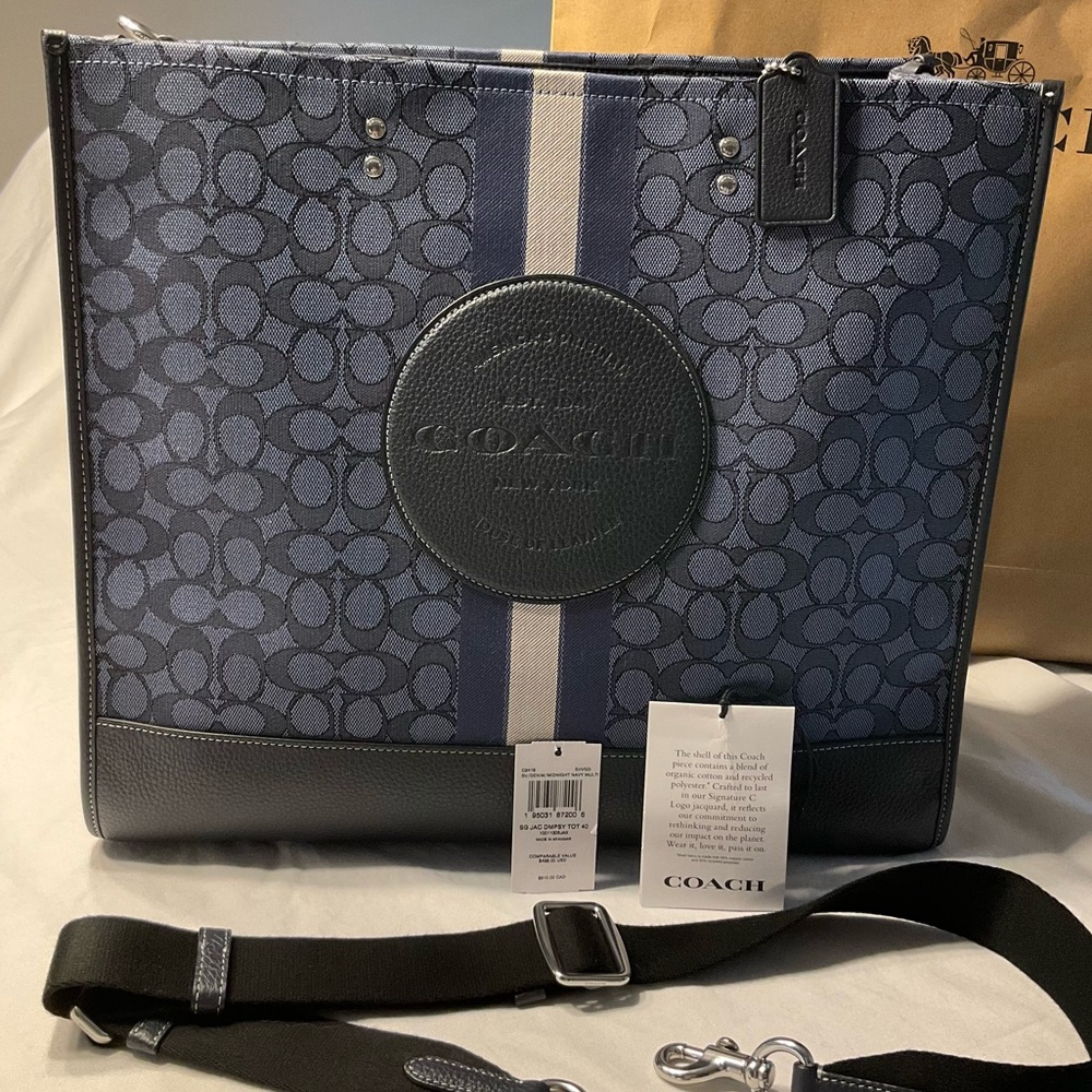 Authentic Coach Dempsy Tote